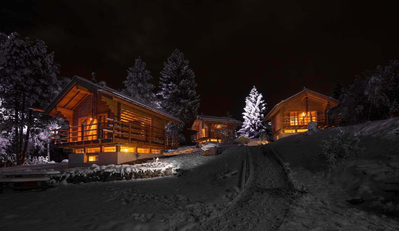Les Mazots De La Source & Spa Vercorin Zewnętrze zdjęcie