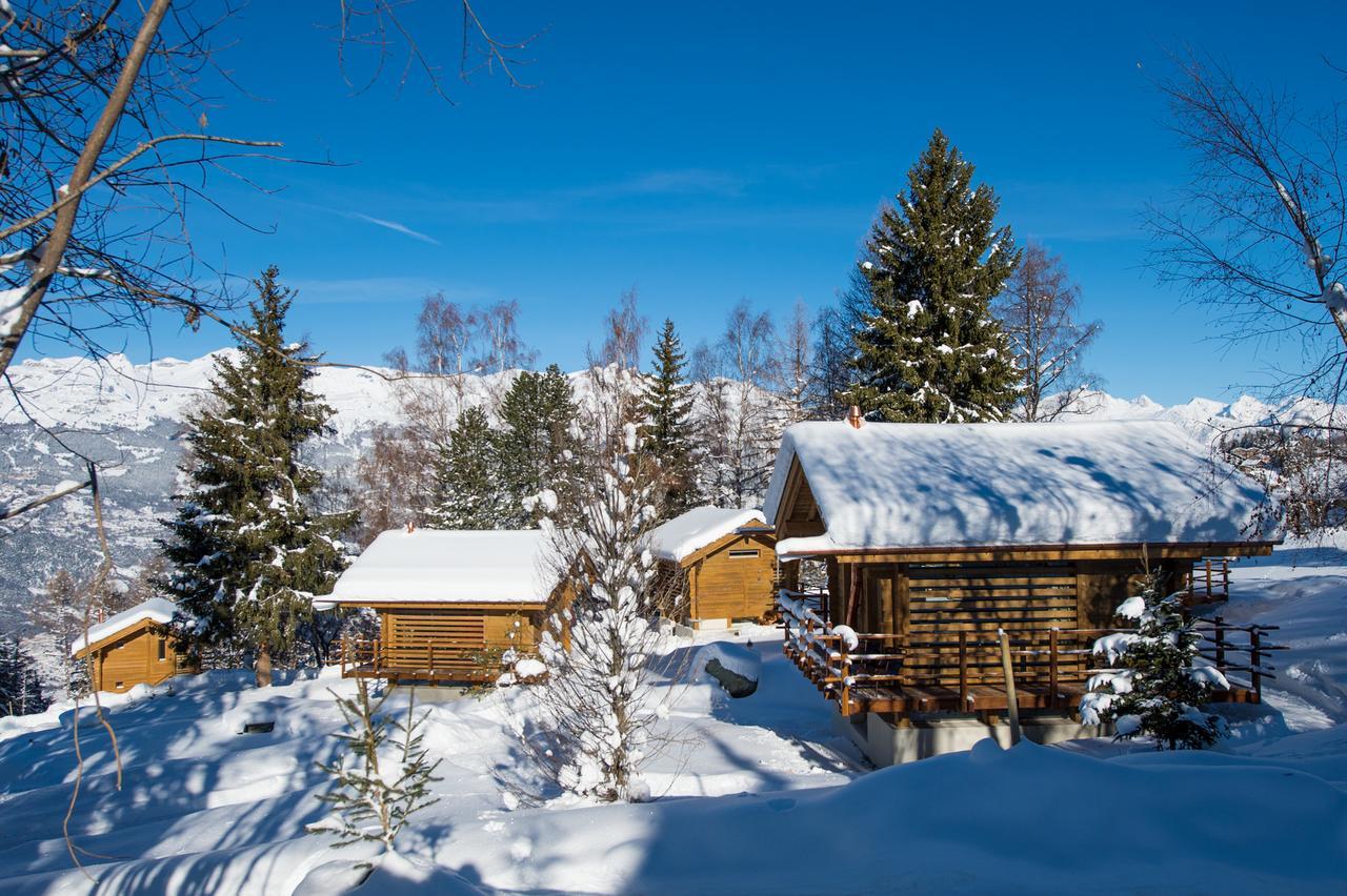 Les Mazots De La Source & Spa Vercorin Zewnętrze zdjęcie