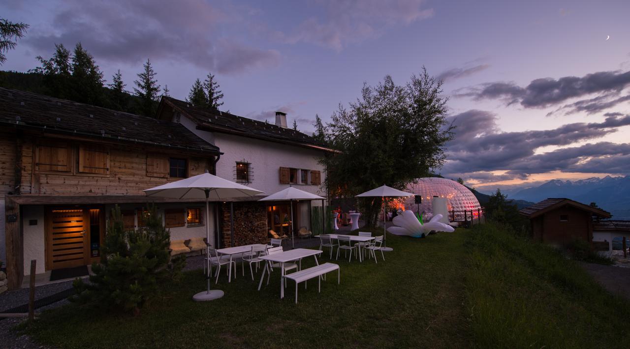 Les Mazots De La Source & Spa Vercorin Zewnętrze zdjęcie