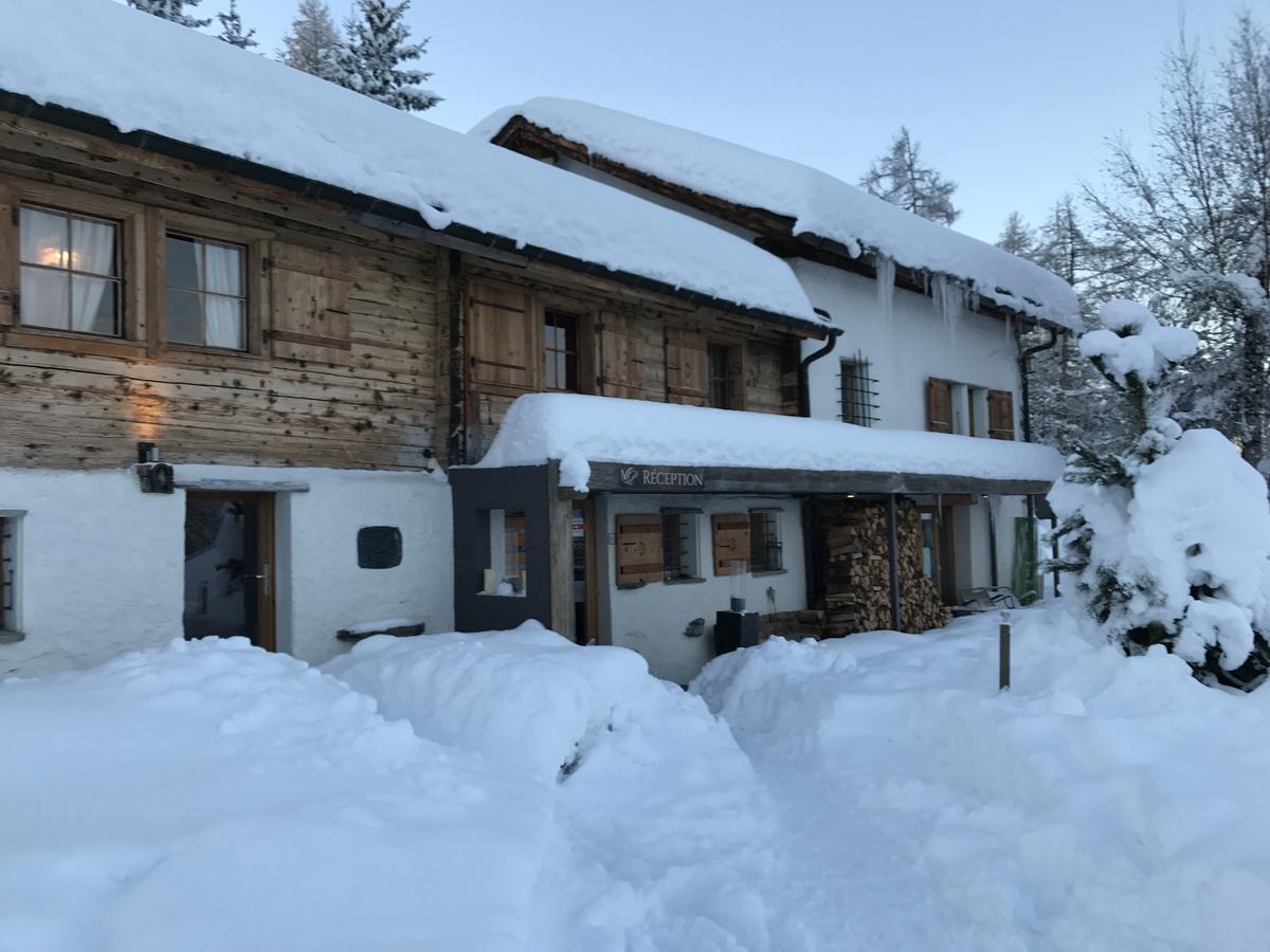 Les Mazots De La Source & Spa Vercorin Zewnętrze zdjęcie