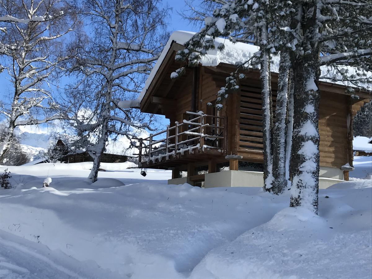 Les Mazots De La Source & Spa Vercorin Zewnętrze zdjęcie
