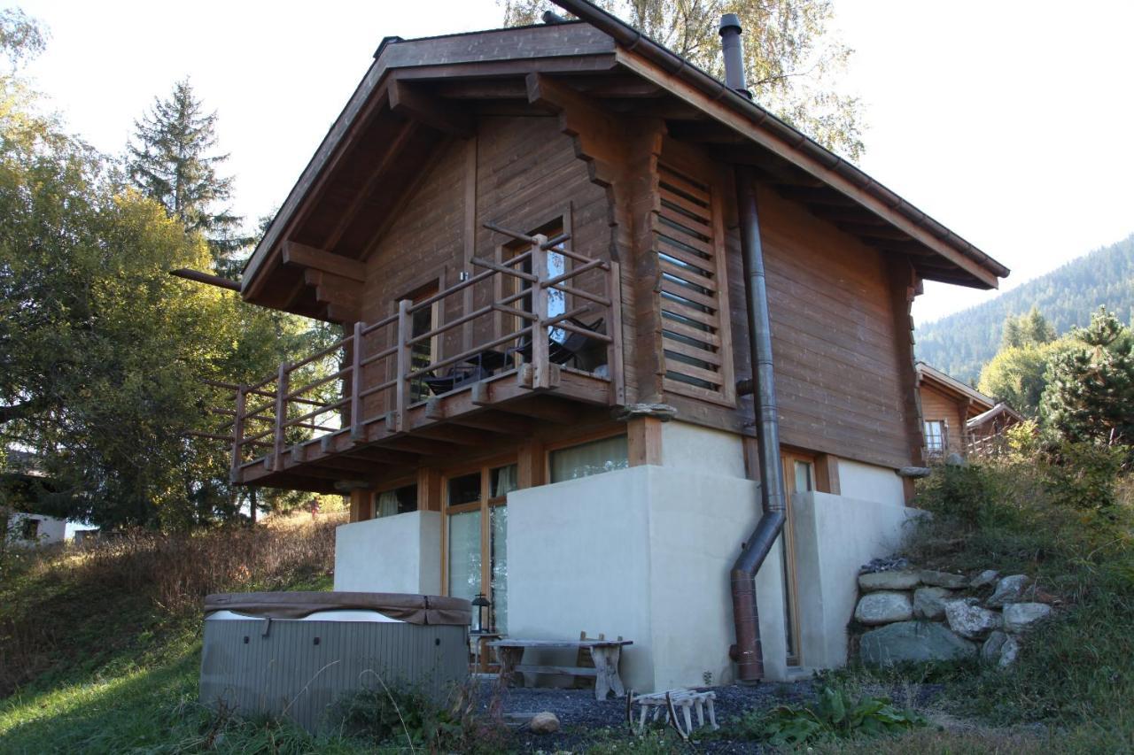 Les Mazots De La Source & Spa Vercorin Zewnętrze zdjęcie