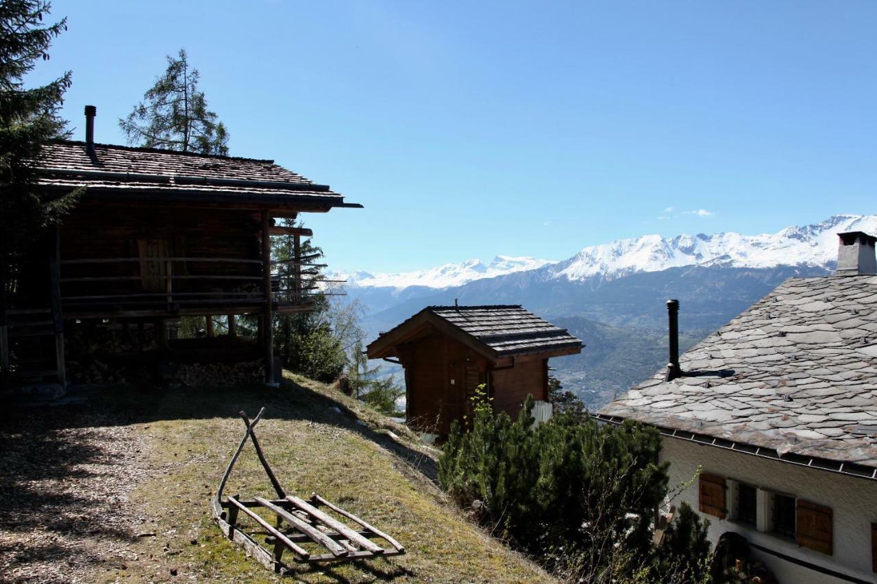 Les Mazots De La Source & Spa Vercorin Zewnętrze zdjęcie