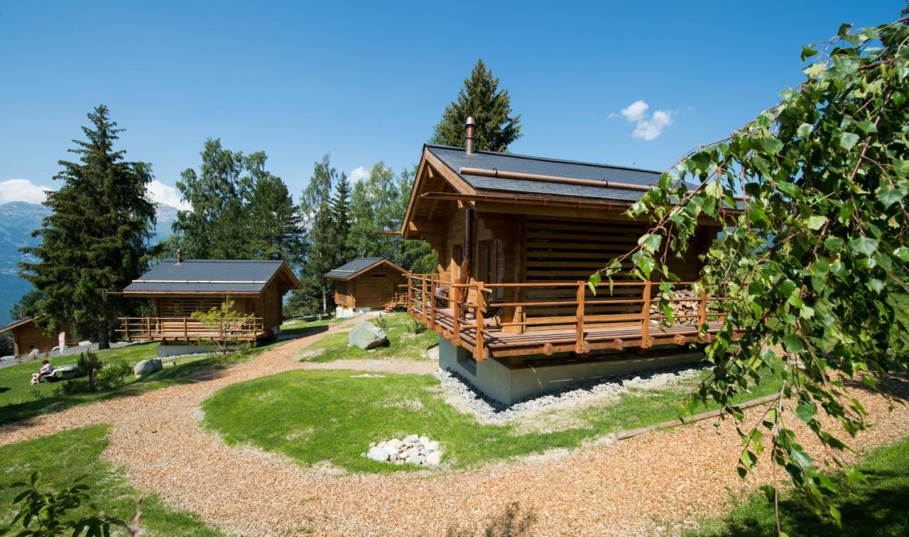 Les Mazots De La Source & Spa Vercorin Zewnętrze zdjęcie