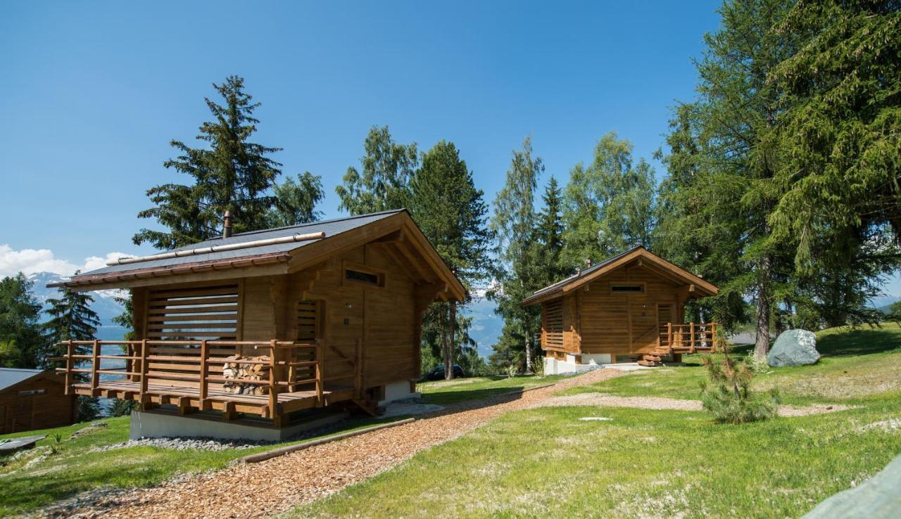 Les Mazots De La Source & Spa Vercorin Zewnętrze zdjęcie